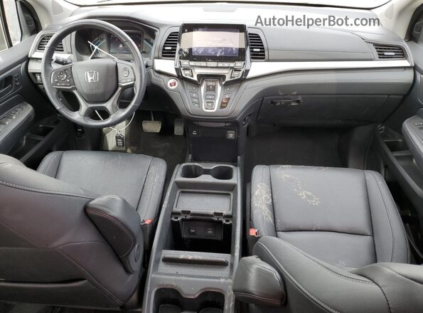 5FNRL6H65PB028124 2023 HONDA ODYSSEY White Dashboard view