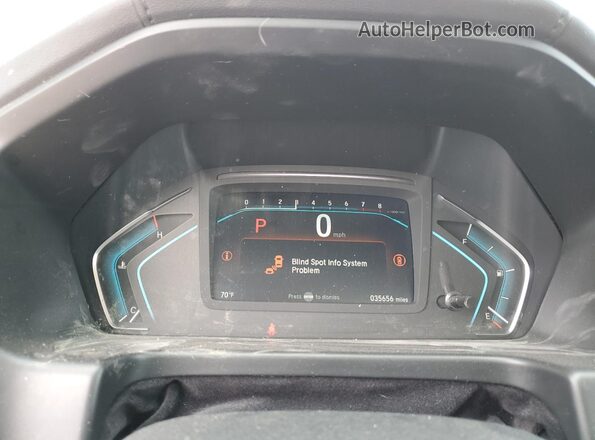 5FNRL6H65PB028124 2023 HONDA ODYSSEY White Instrument cluster view