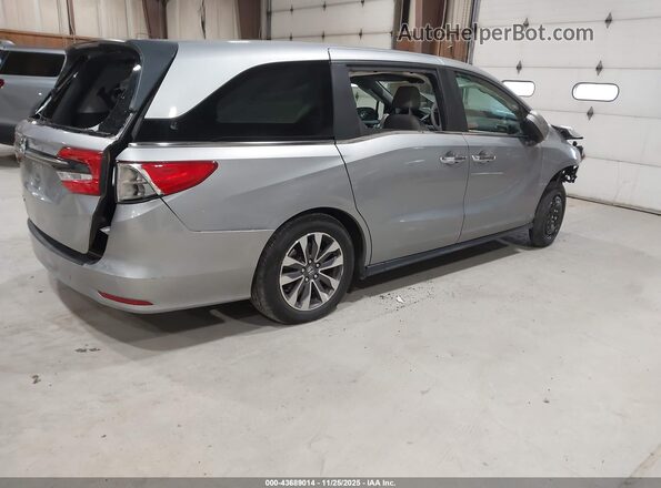 5FNRL6H65RB065483 2024 HONDA ODYSSEY Gray Trasero derecho