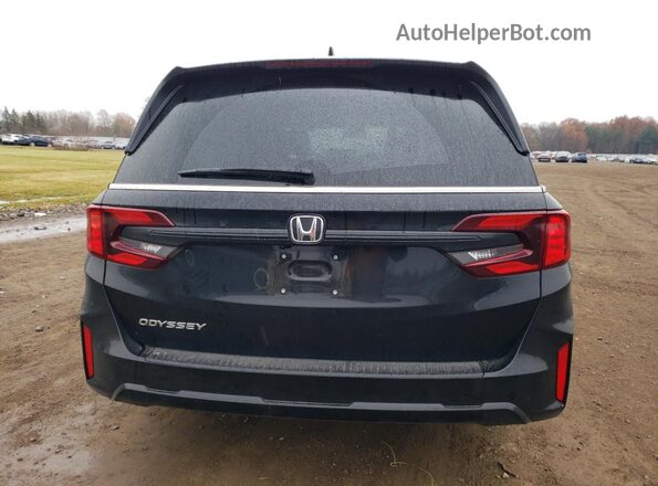 5FNRL6H66SB064834 2025 HONDA ODYSSEY Black Widok z tyłu