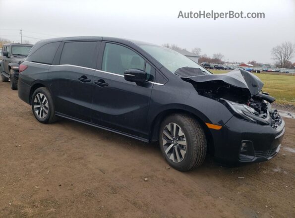 5FNRL6H66SB064834 2025 HONDA ODYSSEY Black Przód prawy
