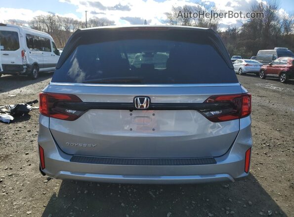 5FNRL6H66SB077860 2025 HONDA ODYSSEY Silver Вид ззаду
