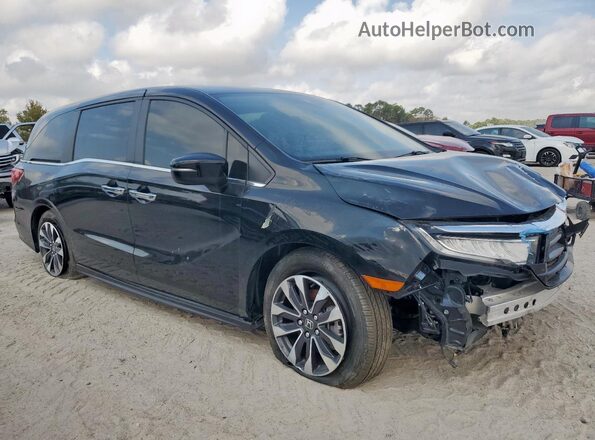 5FNRL6H68RB065834 2024 HONDA ODYSSEY Black Առջևի աջ