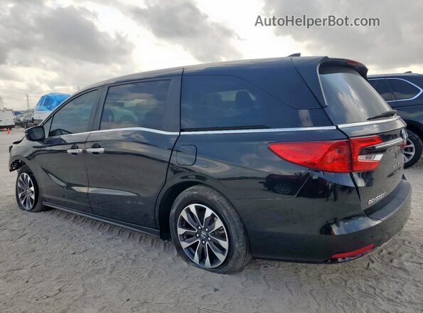 5FNRL6H68RB065834 2024 HONDA ODYSSEY Black Հետևի ձախ
