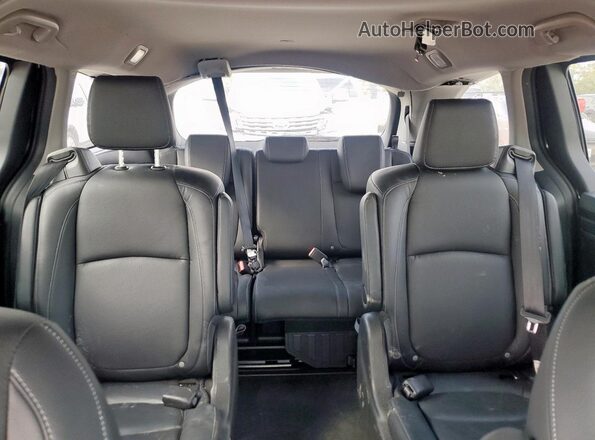5FNRL6H68RB065834 2024 HONDA ODYSSEY Black Հետևի նստատեղերի տեսք