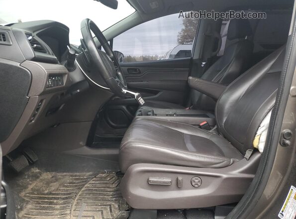 5FNRL6H70JB036664 2018 HONDA ODYSSEY Brown 