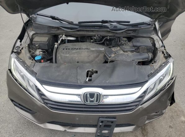 5FNRL6H70JB036664 2018 HONDA ODYSSEY Brown 