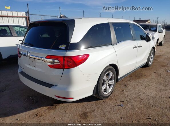 5FNRL6H70LB052155 2020 HONDA ODYSSEY White Trasero derecho