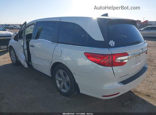 5FNRL6H70LB052155 2020 HONDA ODYSSEY White Trasero izquierdo