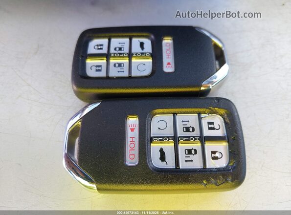 5FNRL6H70LB052155 2020 HONDA ODYSSEY White Vista del salpicadero