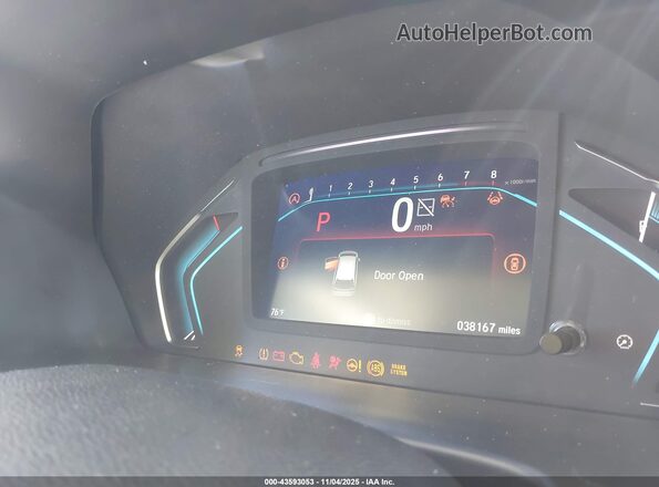 5FNRL6H70MB010053 2021 HONDA ODYSSEY White Widok tylnych siedzeń