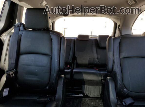 5FNRL6H70MB011235 2021 HONDA ODYSSEY Black Вид задніх сидінь