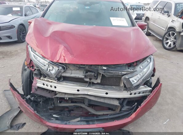 5FNRL6H70NB063238 2022 HONDA ODYSSEY Red Вид спереду
