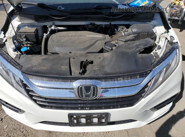 5FNRL6H71JB106382 2018 HONDA ODYSSEY White 
