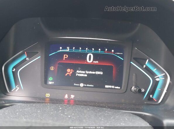 5FNRL6H71LB072964 2020 HONDA ODYSSEY Blue უკანა სავარძლების ხედი