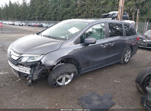 5FNRL6H71LB072964 2020 HONDA ODYSSEY Blue წინა მარცხენა ხედი სამი მეოთხედიდან