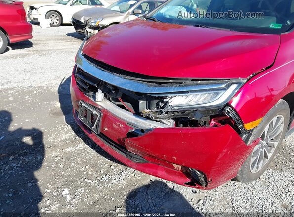 5FNRL6H71NB019507 2022 HONDA ODYSSEY Red Դիմացի տեսք