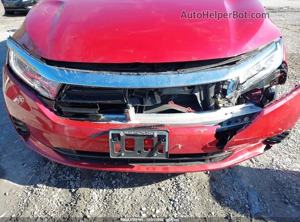 5FNRL6H71NB019507 2022 HONDA ODYSSEY Red 