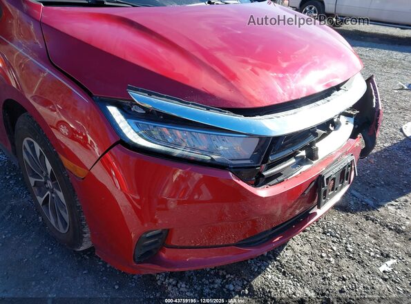 5FNRL6H71NB019507 2022 HONDA ODYSSEY Red 
