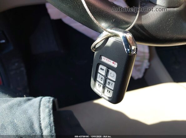 5FNRL6H71NB019507 2022 HONDA ODYSSEY Red Առջևի վահանակի տեսք