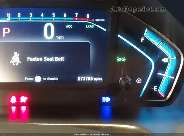 5FNRL6H72LB023269 2020 HONDA ODYSSEY Серебряный 