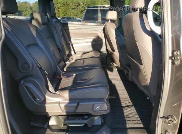 5FNRL6H72MB002312 2021 HONDA ODYSSEY Brown Vista interior trasera
