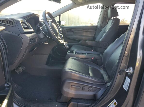 5FNRL6H72MB002312 2021 HONDA ODYSSEY Brown Vista interior delantera