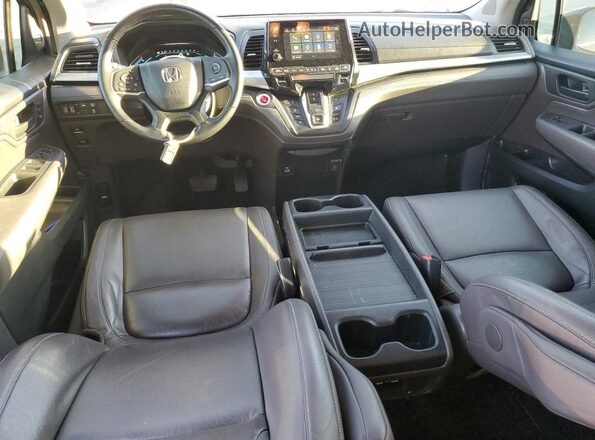 5FNRL6H72MB002312 2021 HONDA ODYSSEY Brown Vista del salpicadero