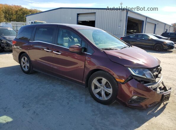 5FNRL6H73LB017206 2020 HONDA ODYSSEY Burgundy Front right