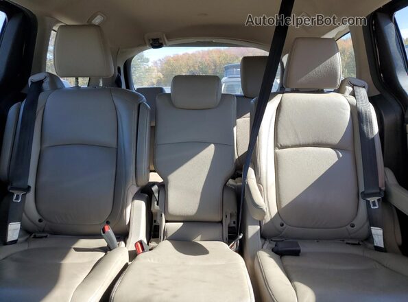 5FNRL6H73LB017206 2020 HONDA ODYSSEY Burgundy Rear seats view
