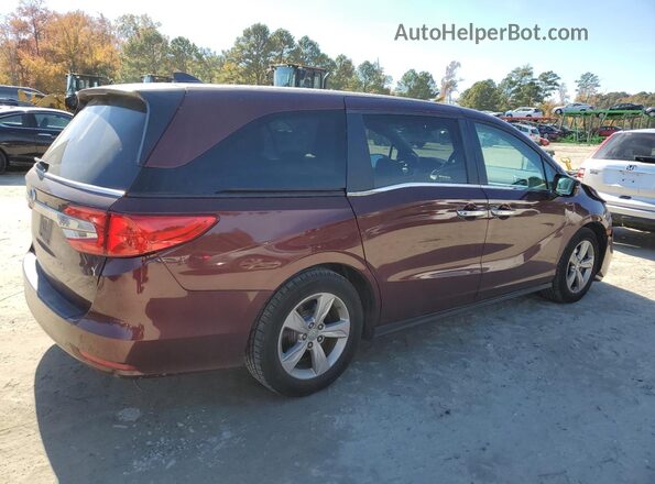 5FNRL6H73LB017206 2020 HONDA ODYSSEY Burgundy Rear right