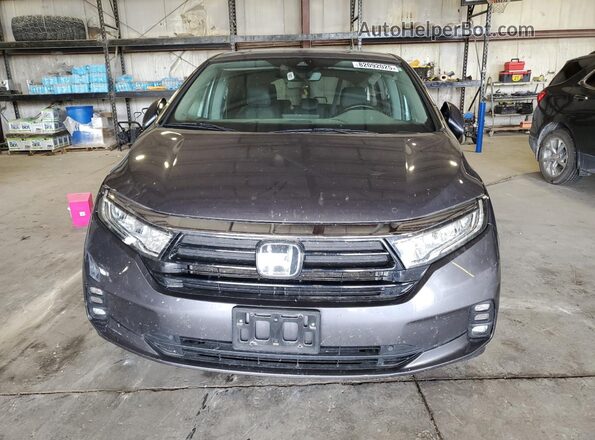 5FNRL6H73MB020138 2021 HONDA ODYSSEY Черный Вид спереди