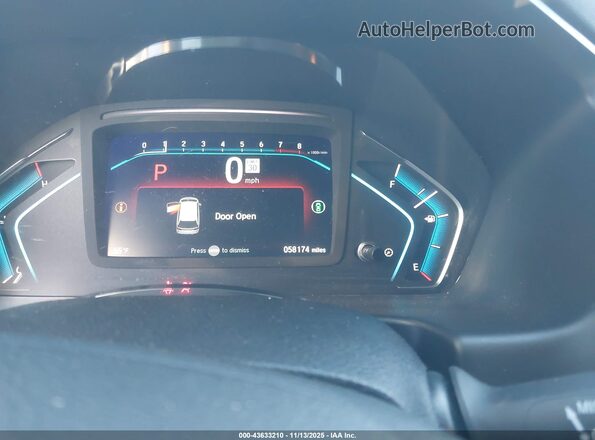 5FNRL6H73MB020298 2021 HONDA ODYSSEY Silver Հետևի նստատեղերի տեսք