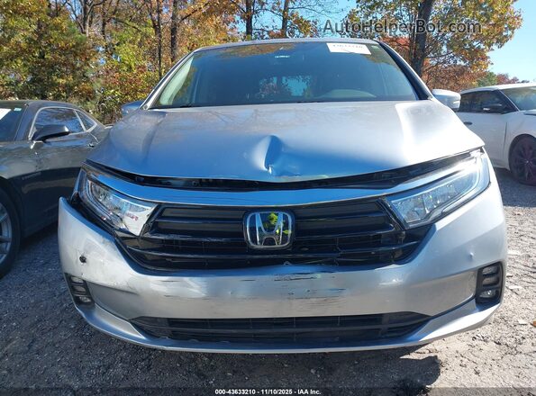 5FNRL6H73MB020298 2021 HONDA ODYSSEY Silver Սարքավորումների վահանակի տեսք