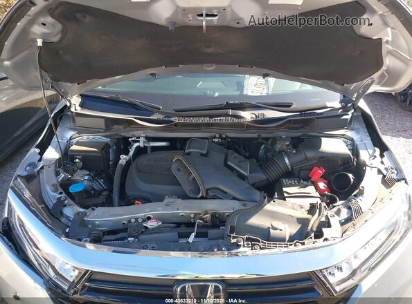 5FNRL6H73MB020298 2021 HONDA ODYSSEY Silver Հետևի տեսք