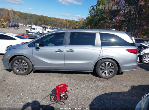 5FNRL6H73MB020298 2021 HONDA ODYSSEY Silver Սալոնի 360 աստիճան տեսք