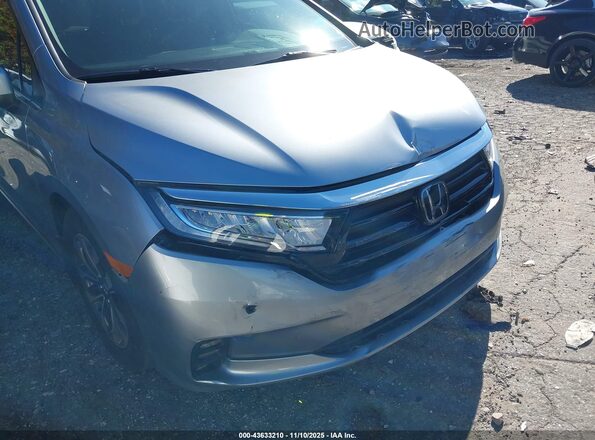 5FNRL6H73MB020298 2021 HONDA ODYSSEY Silver 