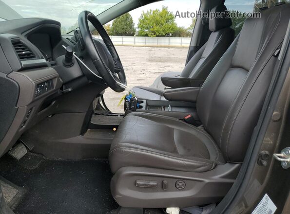 5FNRL6H73MB021144 2021 HONDA ODYSSEY Gray Սալոնի դիմացի տեսք