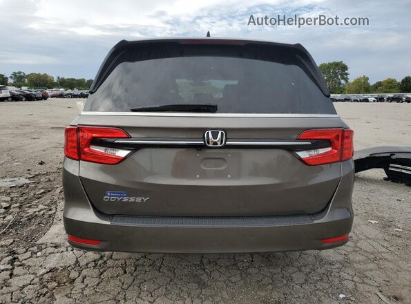 5FNRL6H73MB021144 2021 HONDA ODYSSEY Gray Հետևի տեսք