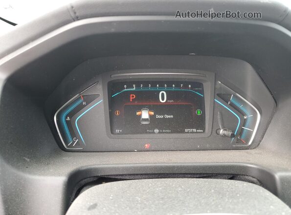 5FNRL6H73MB021144 2021 HONDA ODYSSEY Gray Սարքավորումների վահանակի տեսք