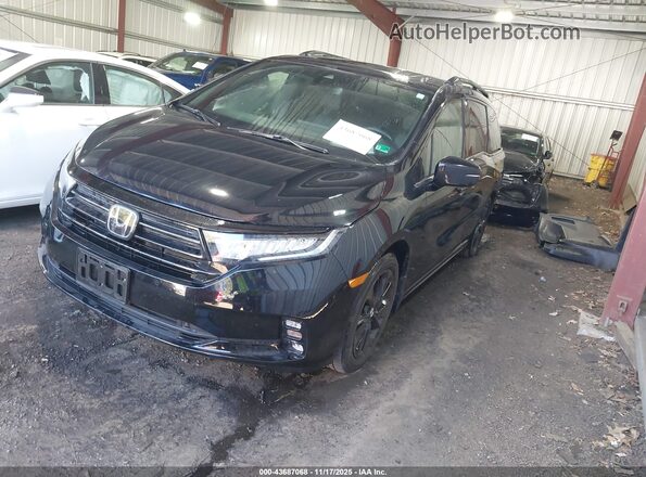 5FNRL6H73RB041028 2024 HONDA ODYSSEY Black Front left