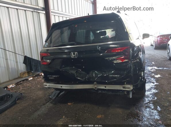 5FNRL6H73RB041028 2024 HONDA ODYSSEY Black Front view