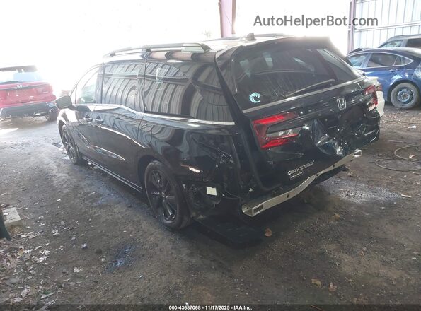 5FNRL6H73RB041028 2024 HONDA ODYSSEY Black Rear left