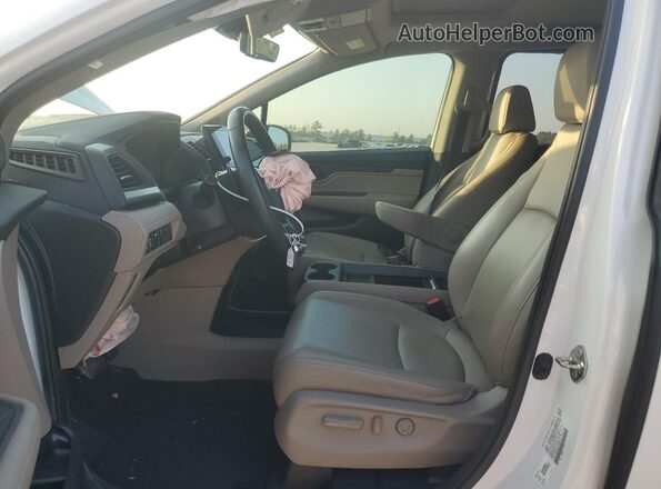 5FNRL6H74LB024181 2020 HONDA ODYSSEY White Вид салону спереду