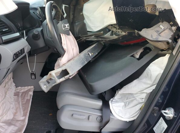 5FNRL6H74MB034078 2021 HONDA ODYSSEY Blue Front interior view