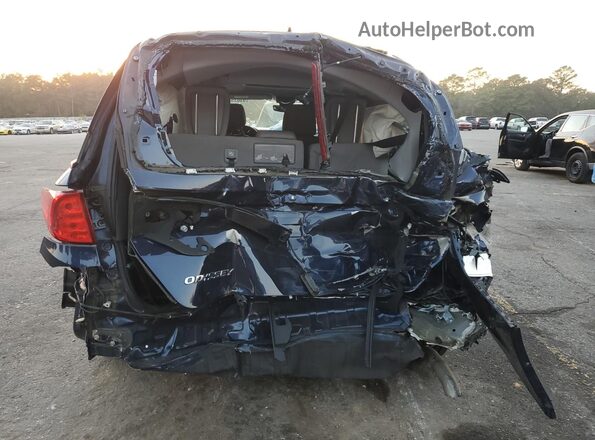 5FNRL6H74MB034078 2021 HONDA ODYSSEY Blue Rear view