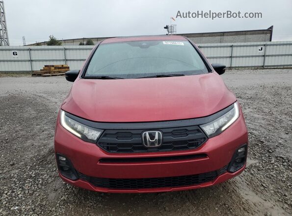 5FNRL6H74SB088848 2025 HONDA ODYSSEY Burgundy Vista frontal