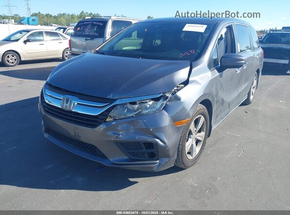 5FNRL6H75LB003582 2020 HONDA ODYSSEY Gray წინა ხედი