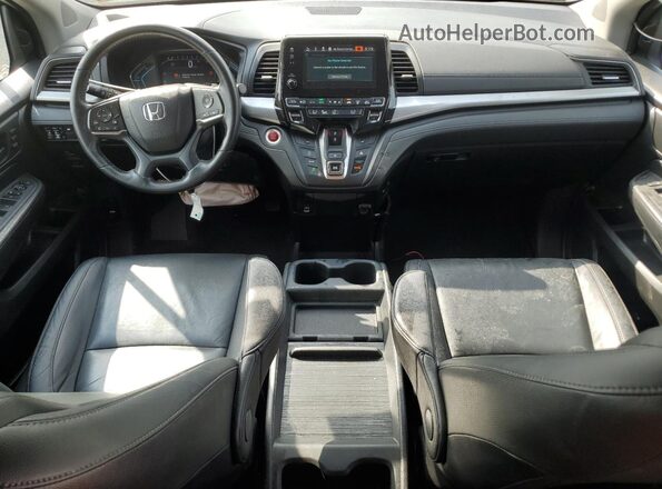 5FNRL6H75MB031254 2021 HONDA ODYSSEY Black Vista del salpicadero