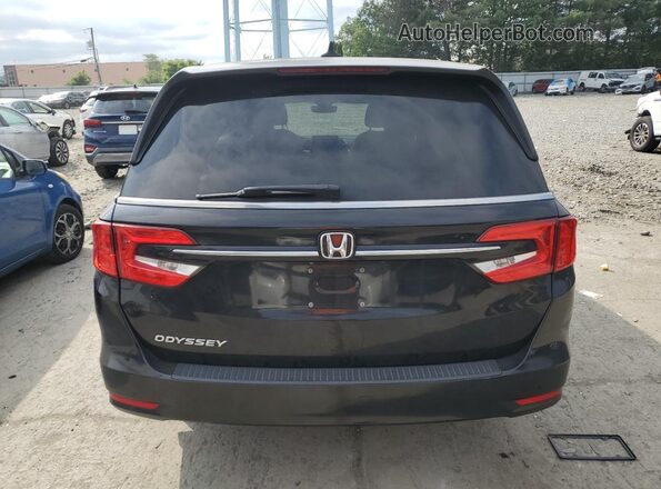 5FNRL6H75MB031254 2021 HONDA ODYSSEY Black Vista trasera